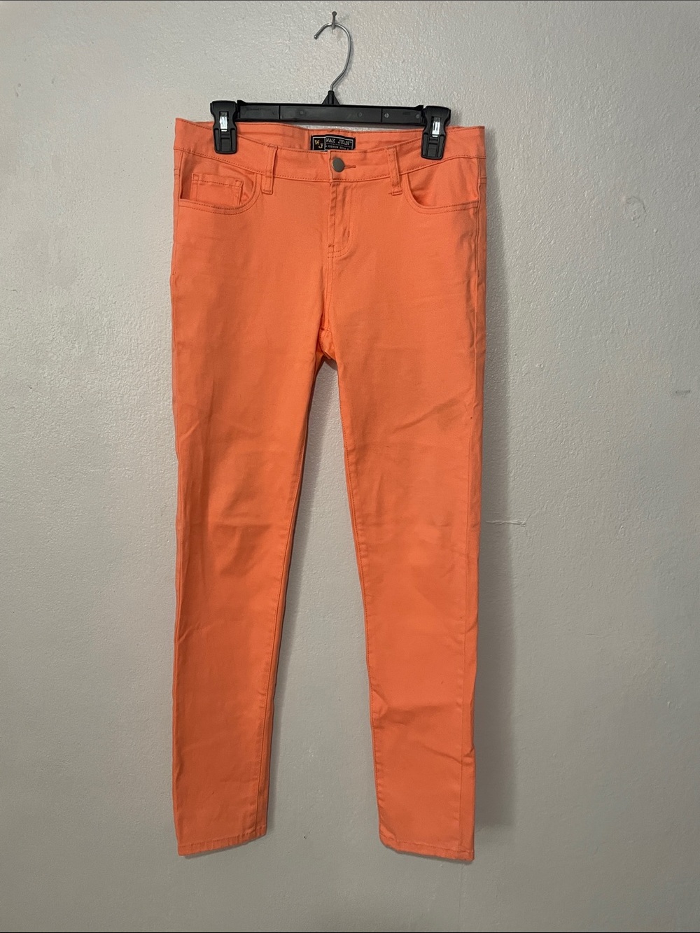 Wax Jean Coral-Orange Skinny Jeans